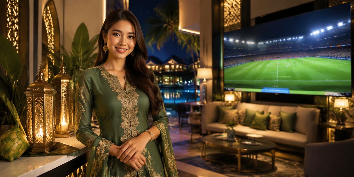 Suasana pertaruhan bola sepak semasa perayaan Hari Raya di Sabah dengan semangat meriah