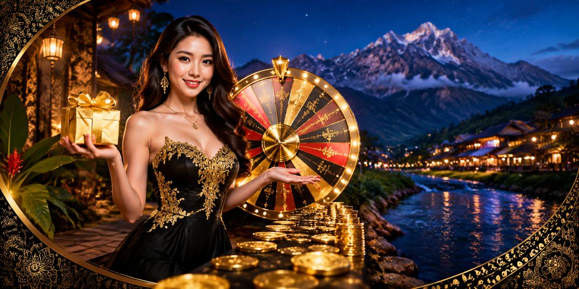 Suasana permainan dalam talian bergaya batik di Sabah dengan kekayaan budaya tempatan